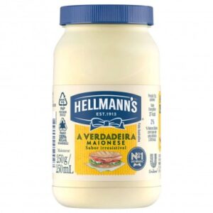 MAIONESE HELLMANNS POTE 250GR