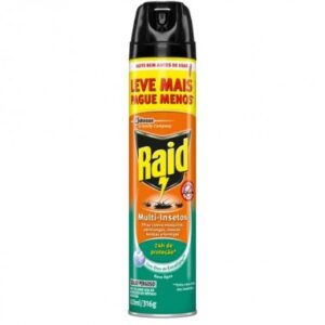 INSETICIDA RAID P MULT EUC AERO 420ML