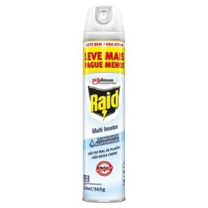 INSETICIDA RAID AQUA PROT 300 MAIS 120ML