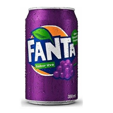 REFRIGERANTE FANTA UVA LATA 350ML