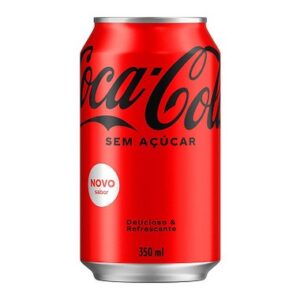 REFRIGERANTE COCA COLA ZERO LATA350ML