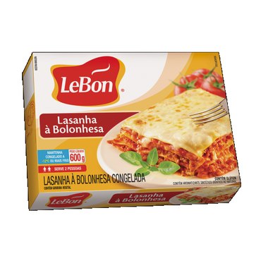 LASANHA LEBON BOLONHESA 600G