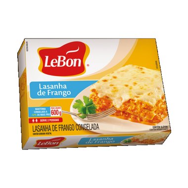 LASANHA LEBON DE FRANGO 600G