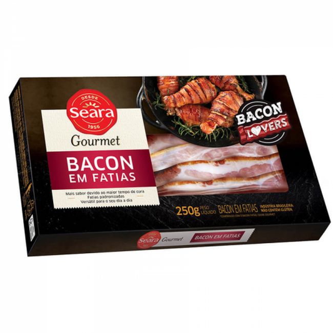 SNO BACON SEARA GOURMET FAT 250GR