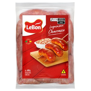 LINGUICA LEBON MISTA CONG 600GR