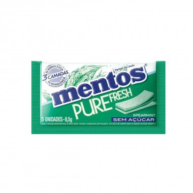 CHICLE MENTOS FRESH SPEARMINT 8,5GR
