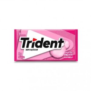 CHICLE TRIDENT TUTTI FRUTTI 8GR