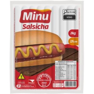 SALSICHA MINU 17CM PCT 2KG