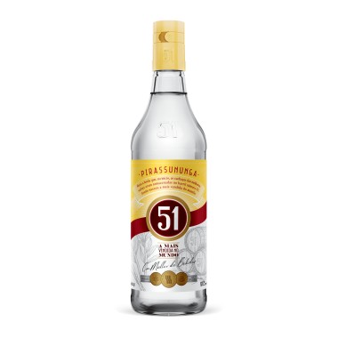 AGUARDENTE 51 PIRASSUNUNGA OURO 965ML