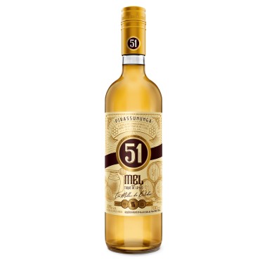 CACHACA 51 MEL VD 740ML
