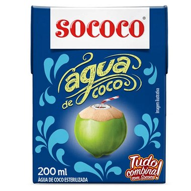 AGUA COCO SOCOCO 200ML
