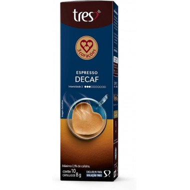 CAFE TRES CORACOES CAP DESCAF 80GR