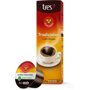 CAFE TRES CORACOES CAP FILTRA CLAS 75GR