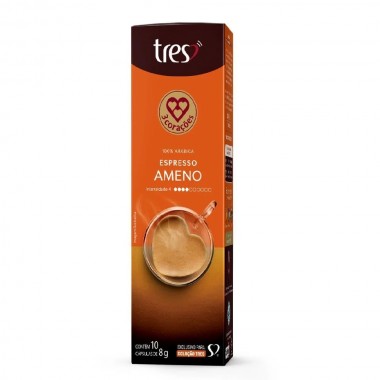 CAFE TRES CORACOES CAP EXPR AMENO 80GR