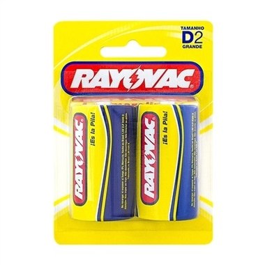 PILHA RAYOVAC GRANDE SM 2UN