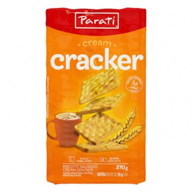 BISCOITO PARATI CREAM CRAKER 370GR