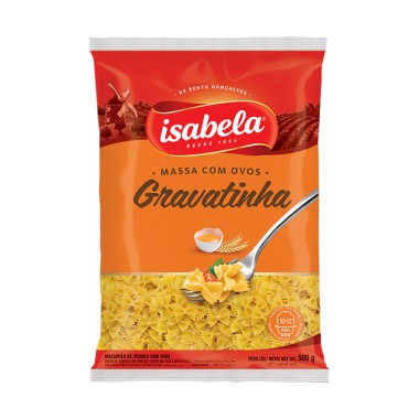 MASSA ISABELA C OVOS GRAVATINHA 500GR