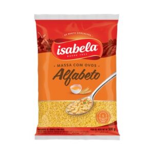 MASSA ISABELA C OVOS ALFABETO 500GR