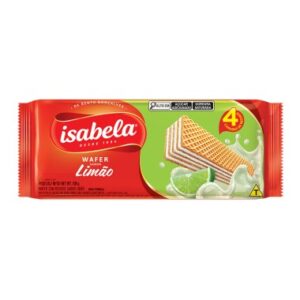 BISCOITO WAF ISABELA LIMAO 100GR
