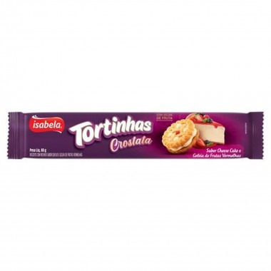 BISCOITO ISABELA CROST F VERMELHAS 80GR