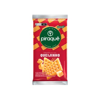 BISCOITO PIRAQUE SALG QUEIJINHO 138GR