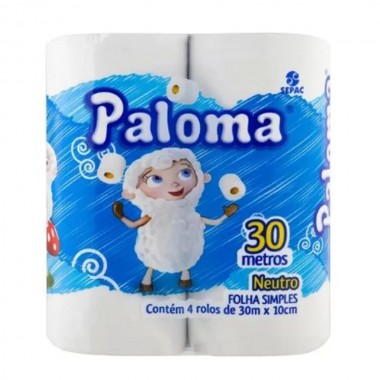 PAPEL HIG PALOMA FD C4 30M