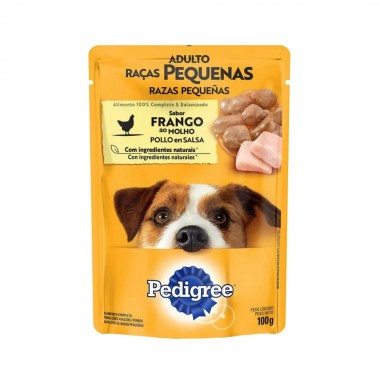 RACAO PEDIGREE FRANGO SHT 100GR