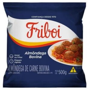 ALMONDEGA FRIBOI BOVINA CONG 500GR