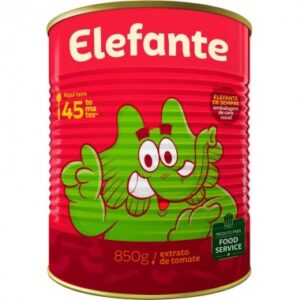 EXTRATO TOMATE ELEFANTE LT 850GR