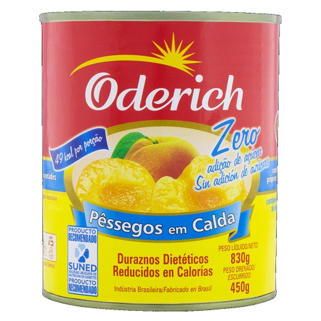 PESSEGO ODERICH ZERO 450GR