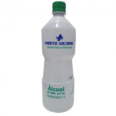 ALCOOL PRONTO SOCORRO TRAD 46 INPM 1LT