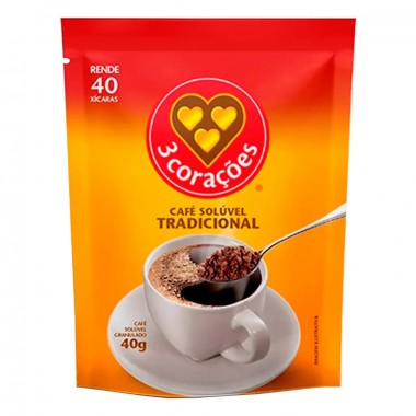 CAFE TRES CORACOES SHT 40GR