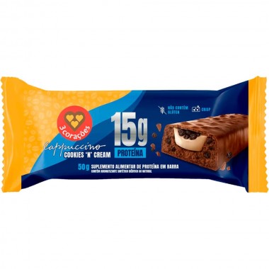 BARRA PROT TRES CORACOES CAPP COOK50GR