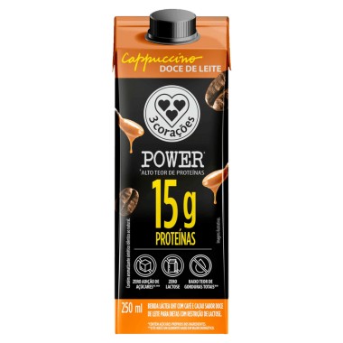 BEBIDA LACTEA TRES CORACOES ZR LAC PO250