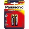 PILHA PANASONIC PEQUENA ALC POWER AA 2UN