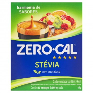 ADOCANTE ZERO CAL STEVIA PO 40GR