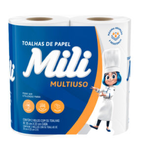 TOALHA PAPEL MILI 2UN
