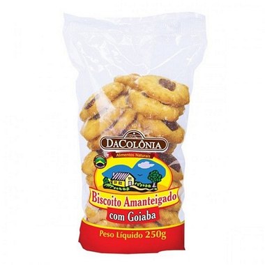 BISCOITO DACOLONIA AMANT GOIABA 250GR