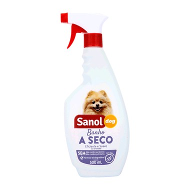 BANHO A SECO SANOL DOG 500ML