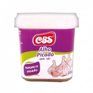 TEMPERO CBS ALHO SEM SAL PICADO 200GR