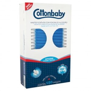 HASTES FLEXIVEIS COTTONBABY C 150UN
