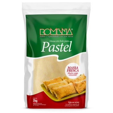 MASSA ROMENA PASTEL QUADRADA 2KG