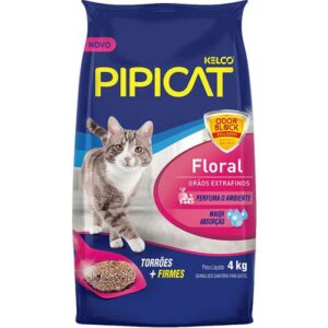 AREIA SANITARIA PIPICAT FLOR 4KG