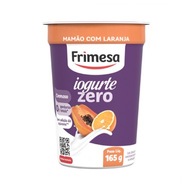 IOGURTE FRIMESA ZERO MAMAO LAR 165GR
