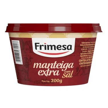 MANTEIGA FRIMESA EXTRA C SAL 200GR