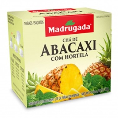 CHA MADRUGADA ABACAXI C HORTELA C/E 15GR