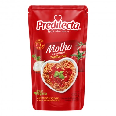 MOLHO TOMATE PREDILECTA TRD SHT300GR