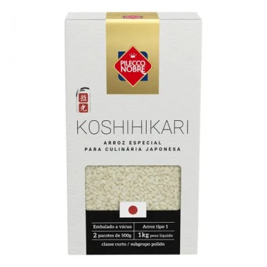 ARROZ PILECCO NOBRE JAPONES 1KG