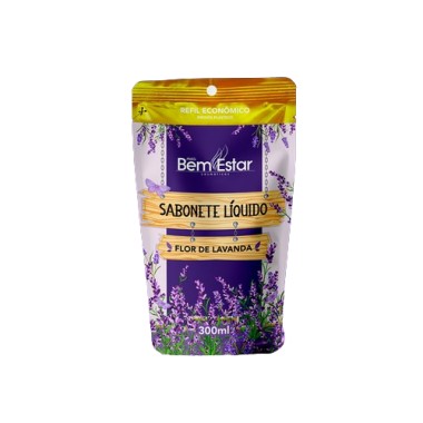 SABONETE BEM ESTAR FLOR LAVANDA REF 300M