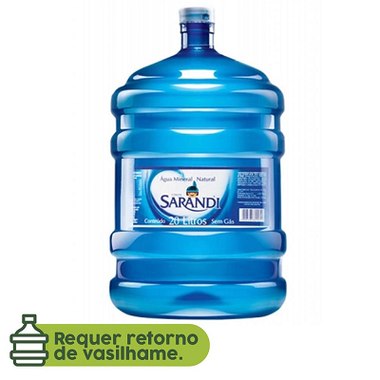 AGUA MINERAL SARANDI 20L